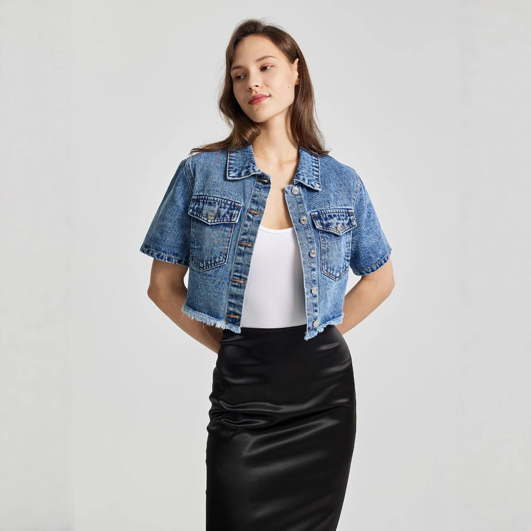 The Celeste Denim Coat