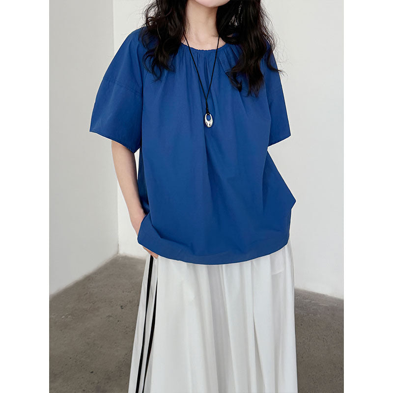 Seoul Whisper Pleated Backless Top