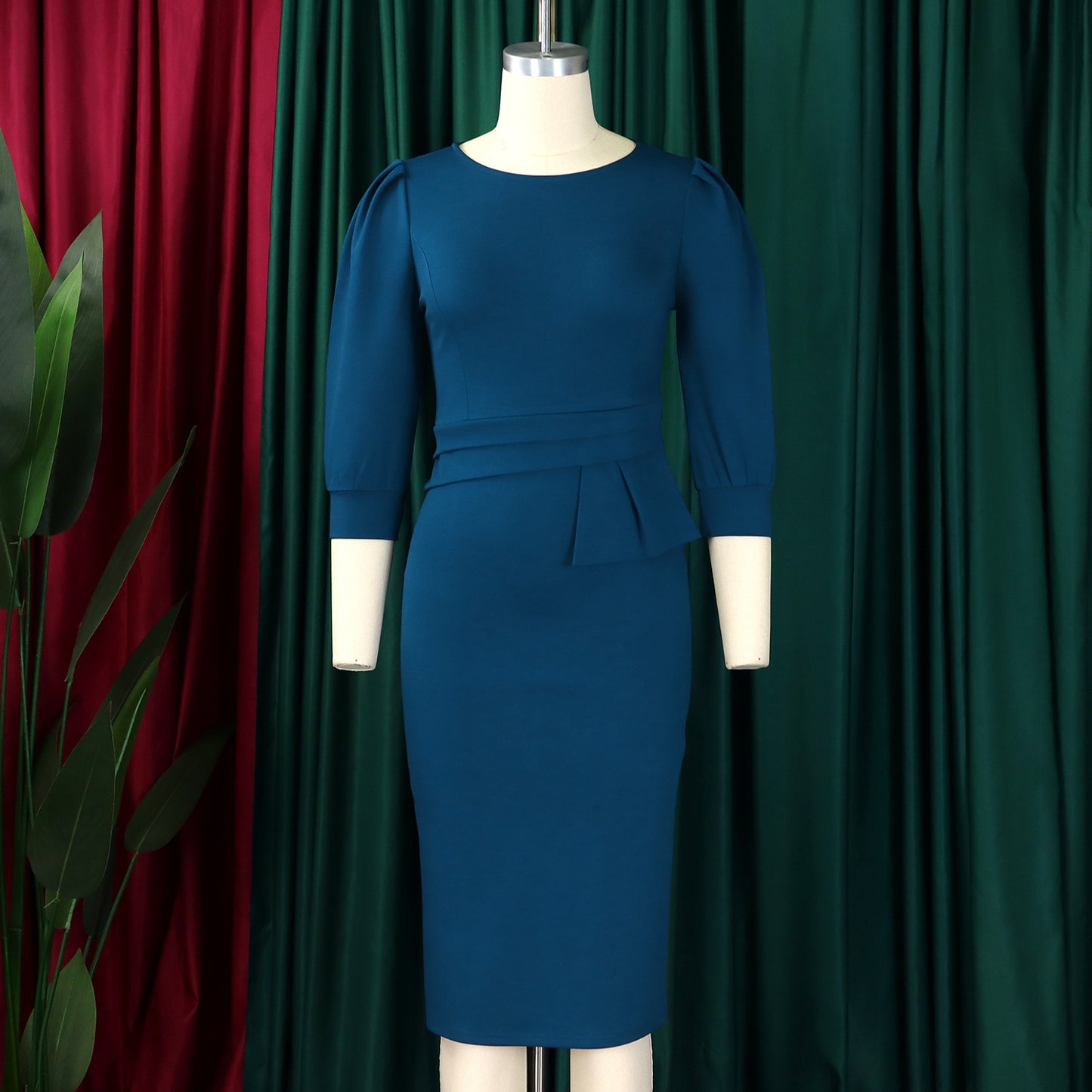 The PowerPoise Peplum Dress