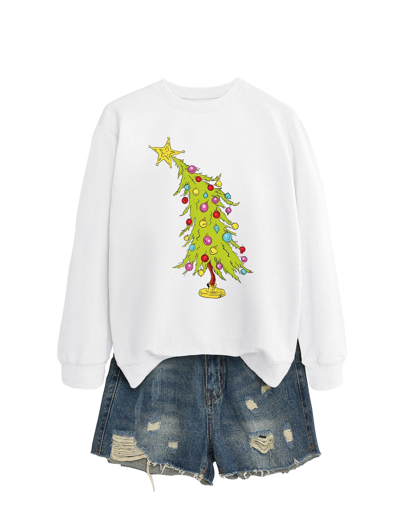 Starlit Fir Festive Sweater