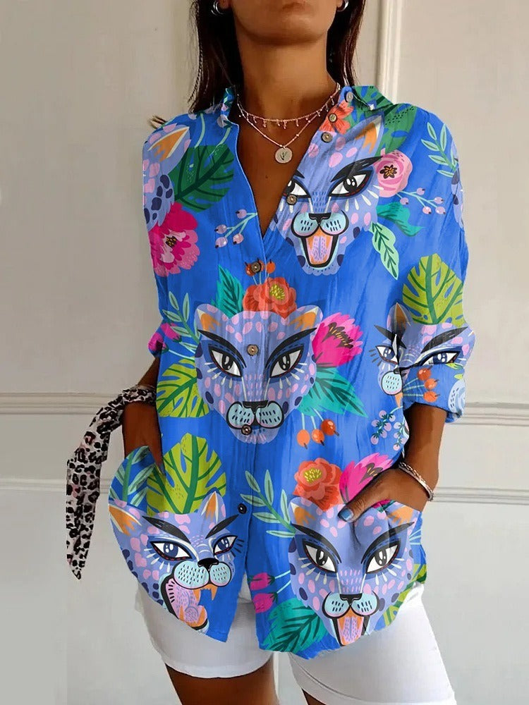 DimensionMuse Printed Top