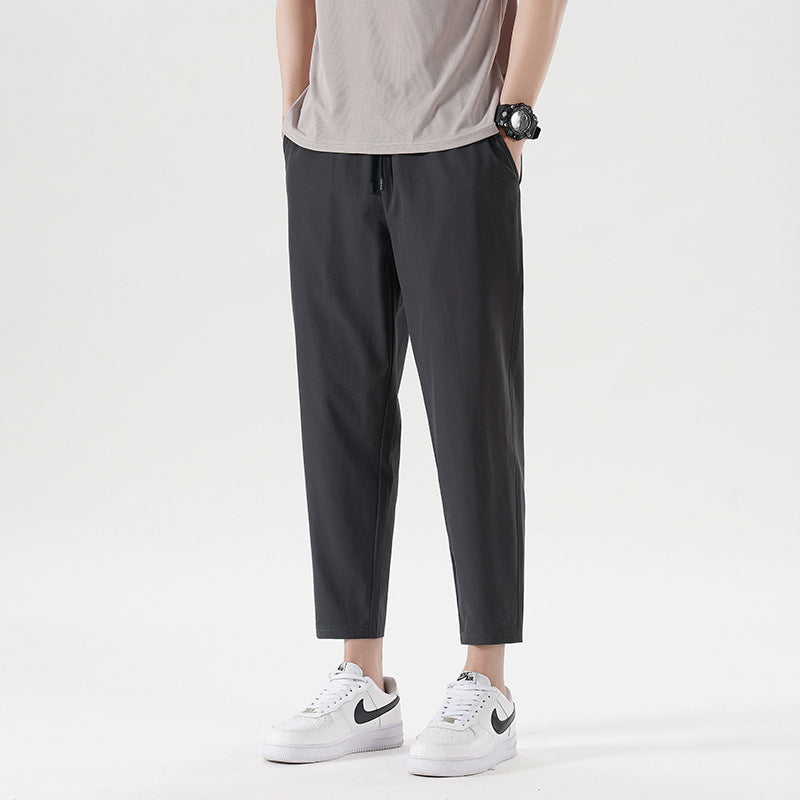 Fashion Pants Men's Large Size Ice Silk