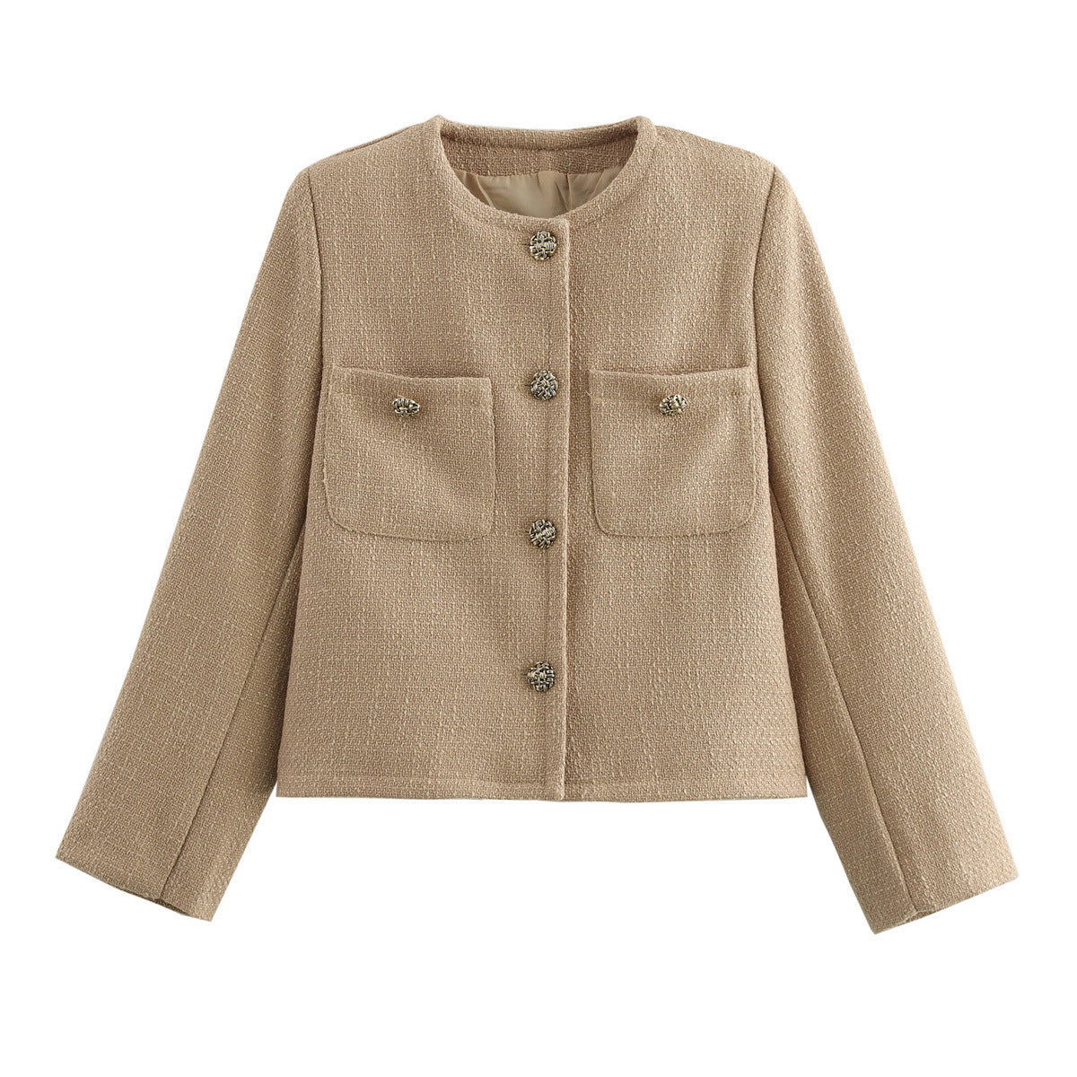 Arden Tweed Elegance Cardigan Coat