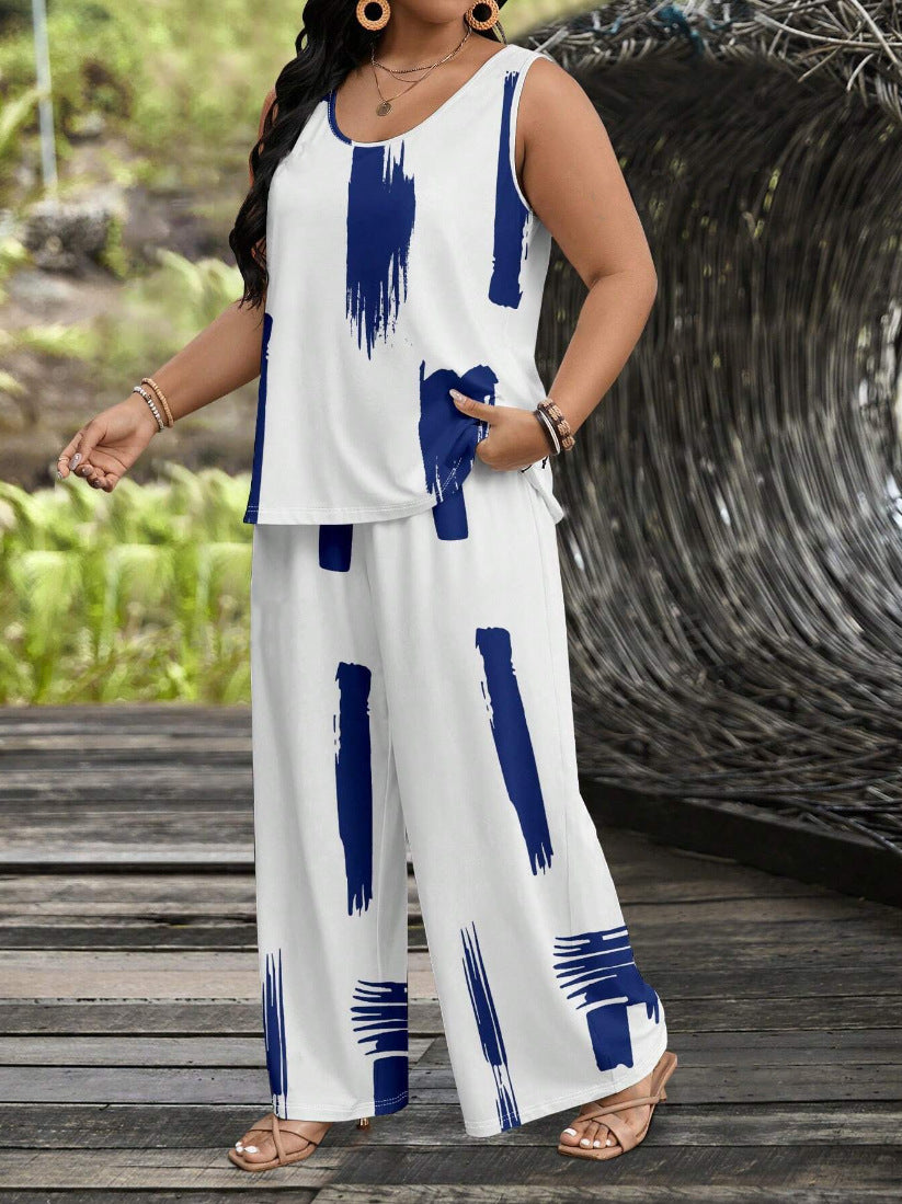 ova Vogue Wide-Leg Suit