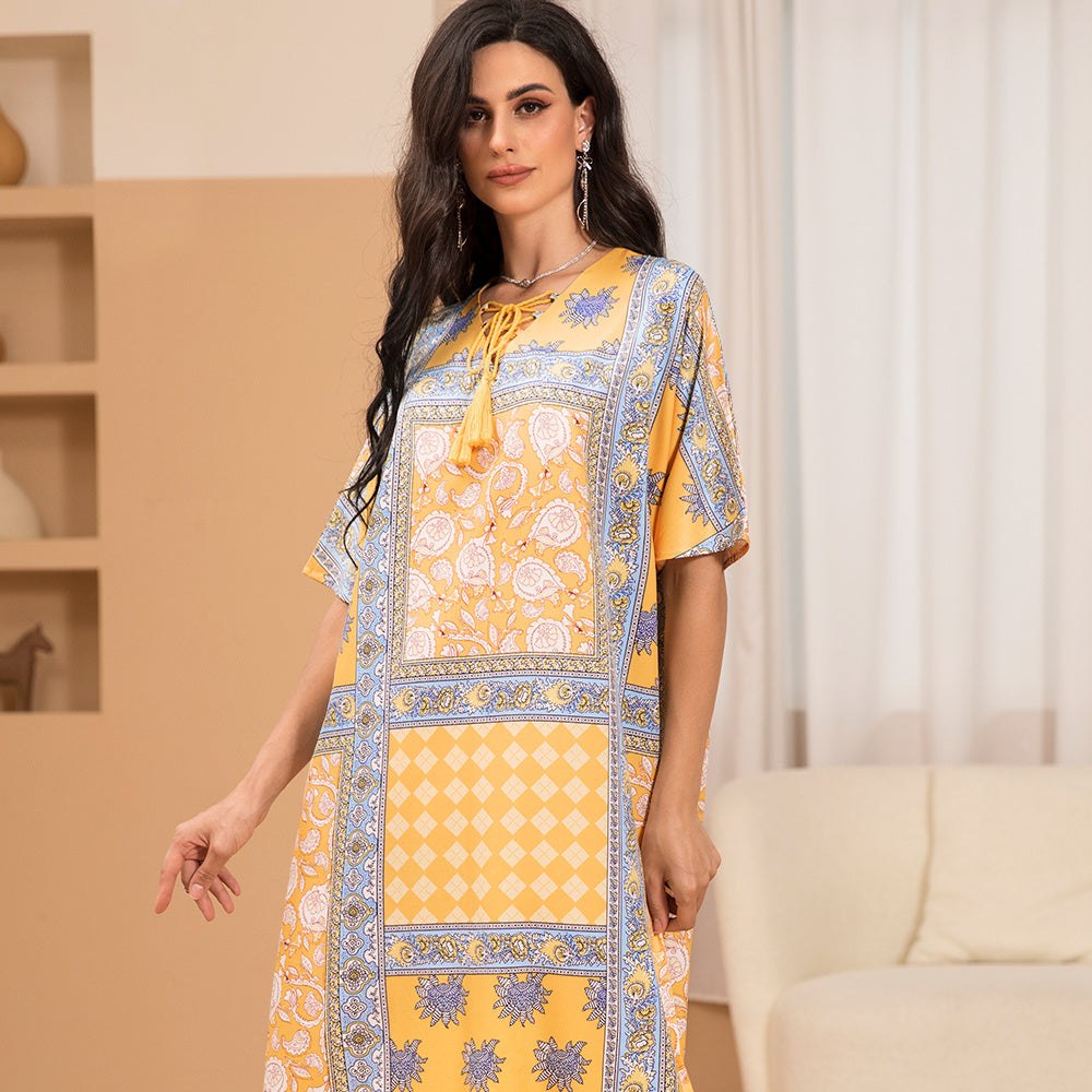 TasselBloom Meadow Dress