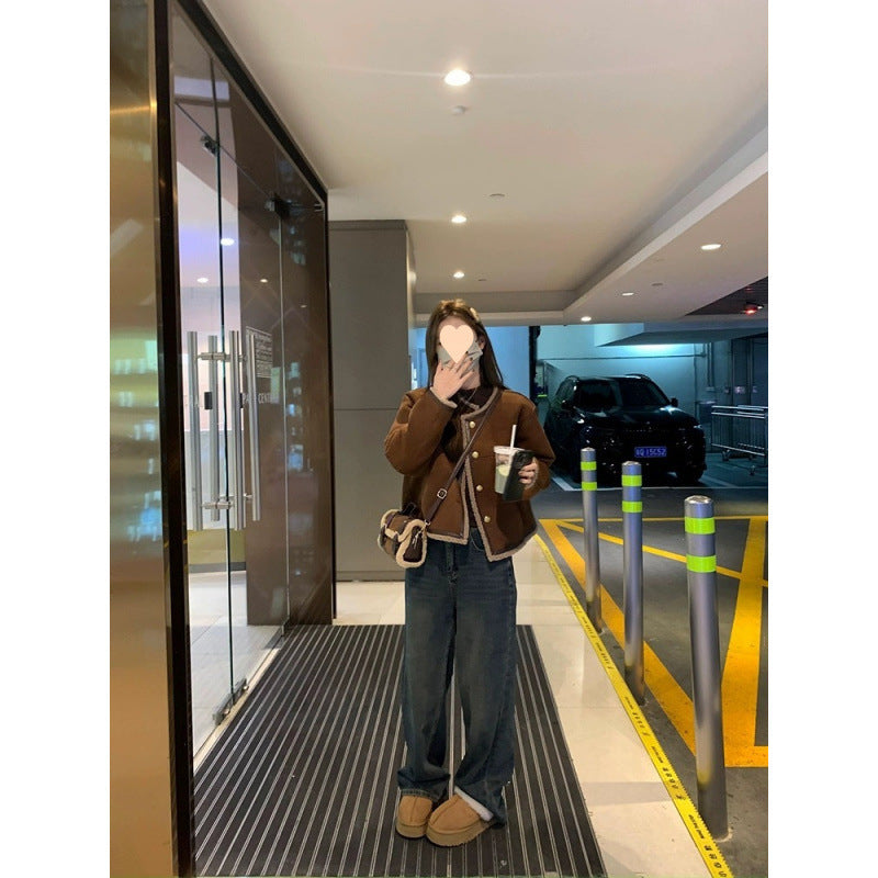 Furora Luxe Suede Coat