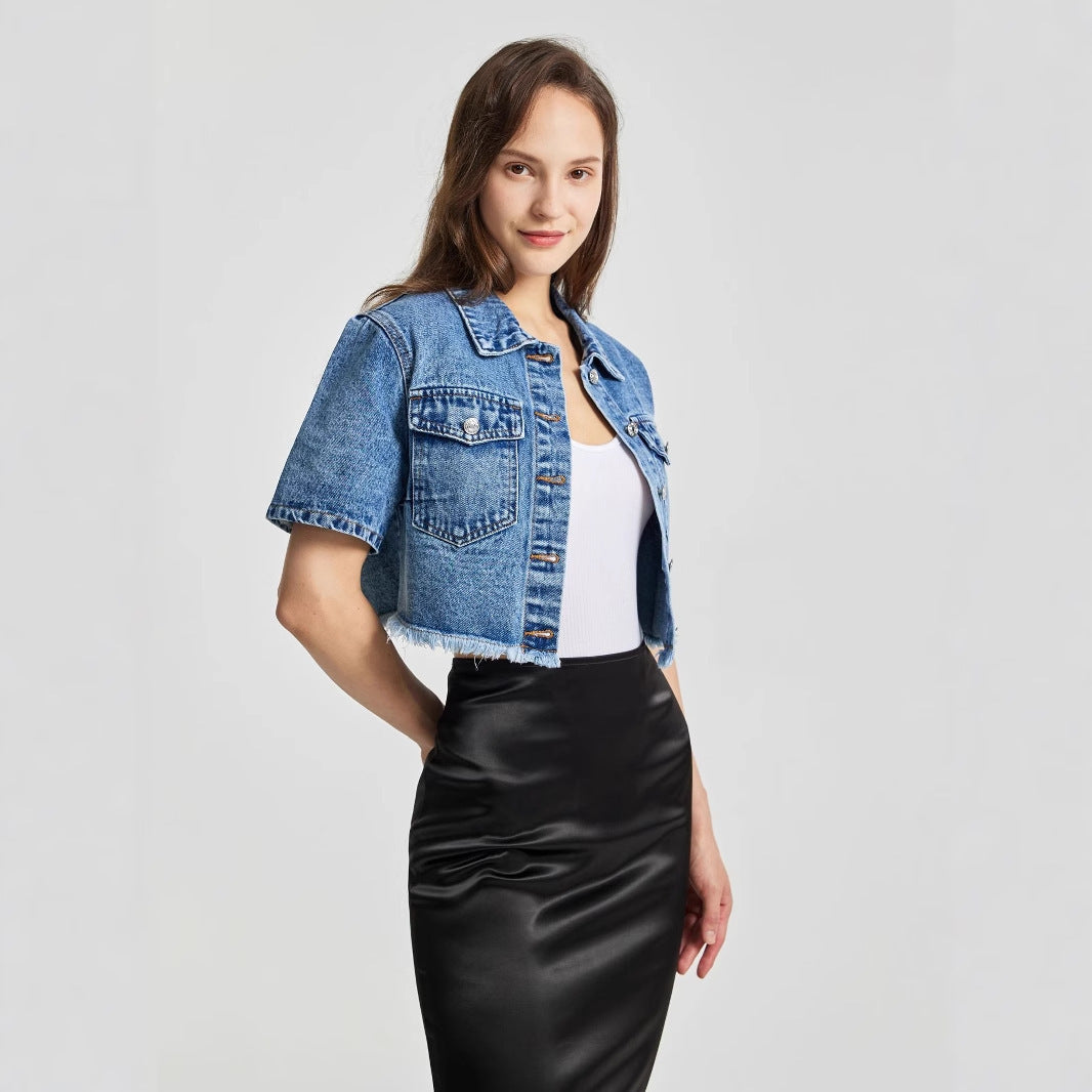 The Celeste Denim Coat