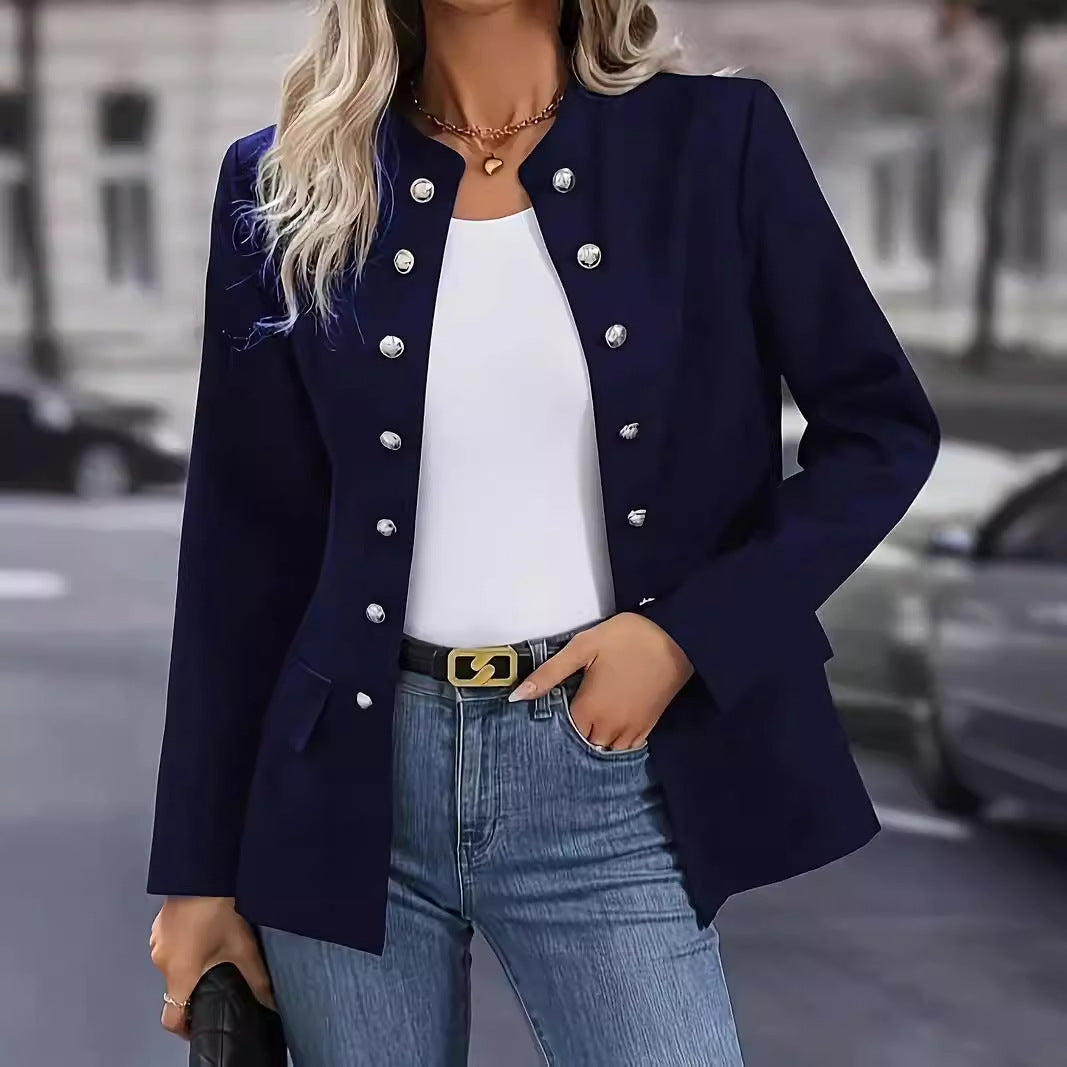 NordicGrace Double-Breasted Jacket