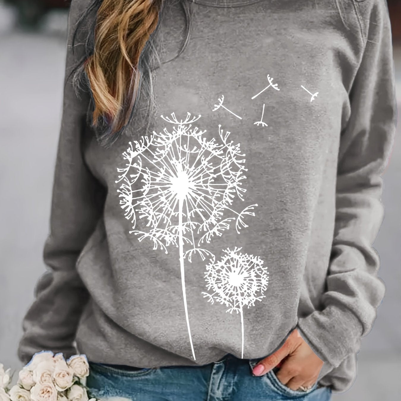 WishBloom Pullover Sweatshirt