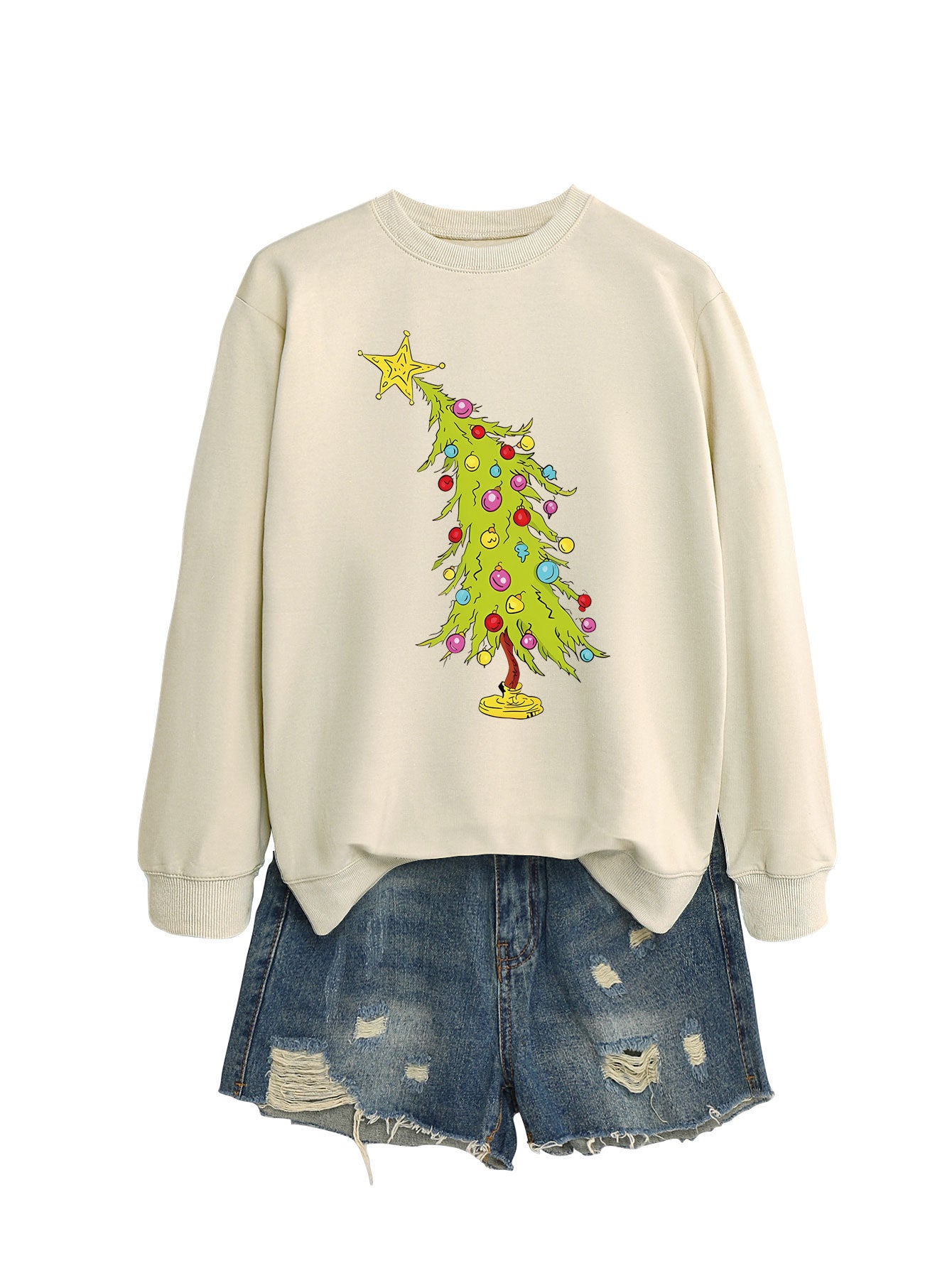 Starlit Fir Festive Sweater