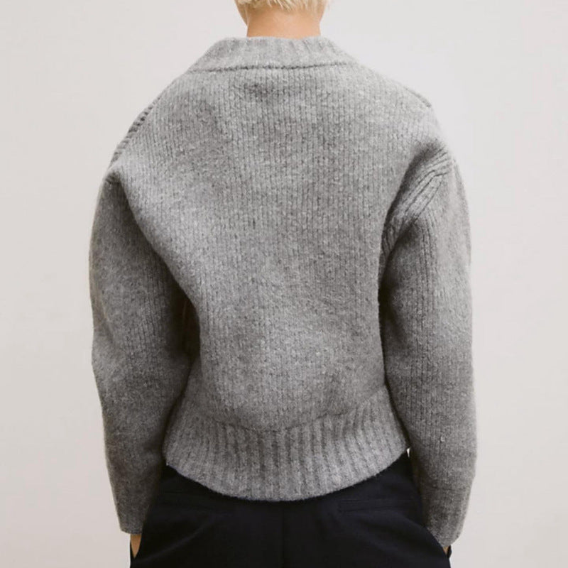 RetroMuse Artistic Sweater Coat