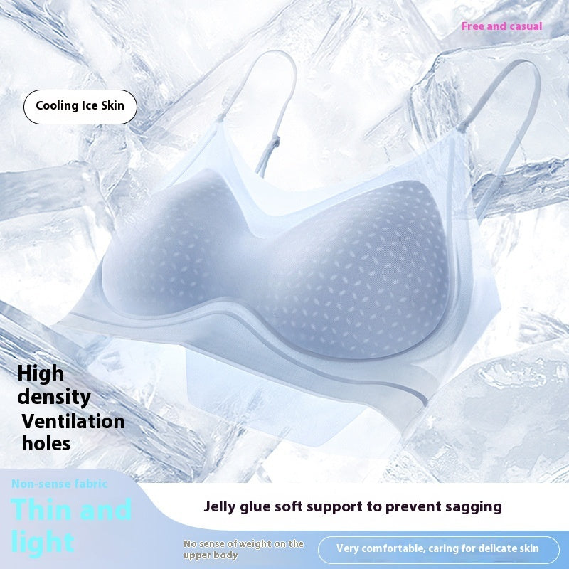 Fashion Ice Silk Cool Female Bra Vest