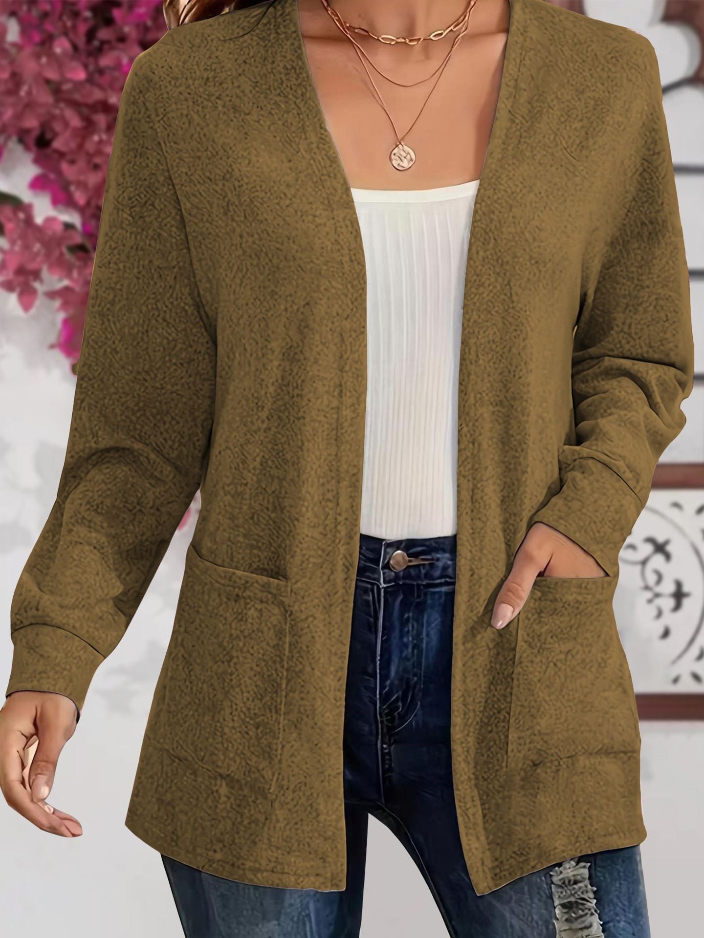 SereniKnit Elegance Cardigan