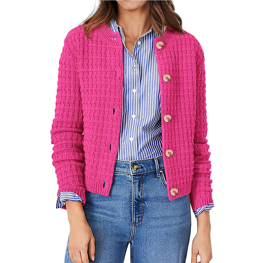 Commutelle Knit Drape Cardigan