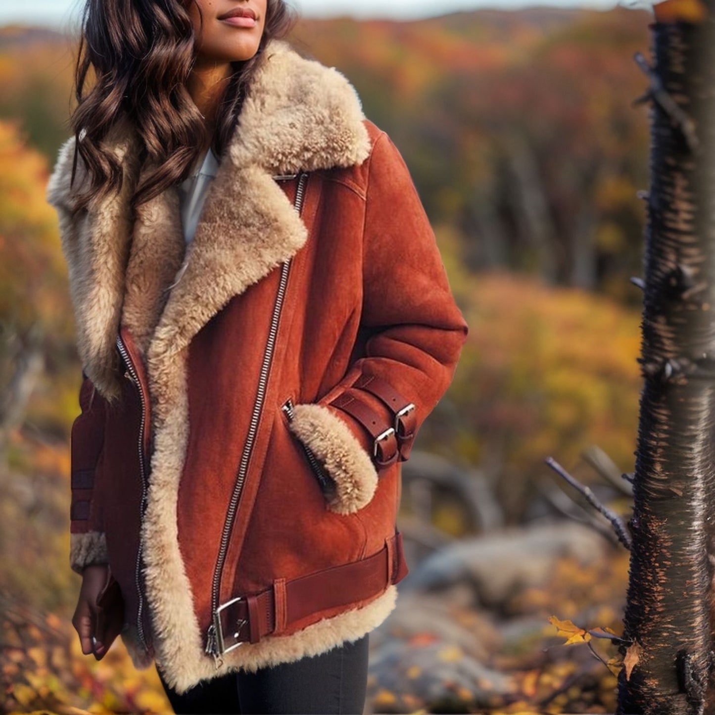 The Valenza Moto Luxe Jacket