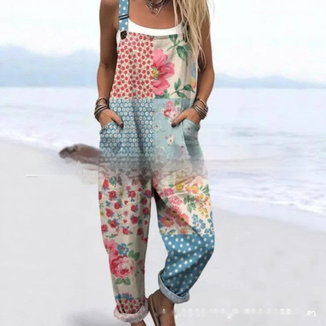 PixelStrap Suspender Pants