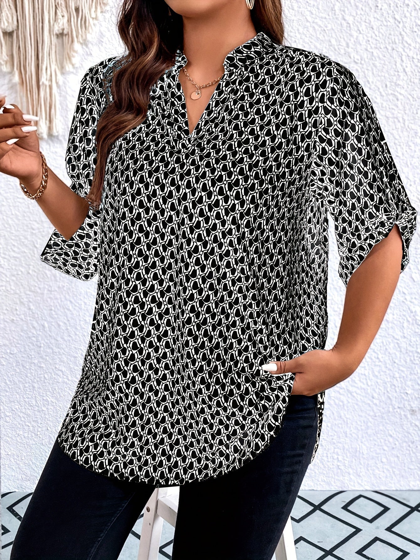 Verelle Bloom Printed Tunic