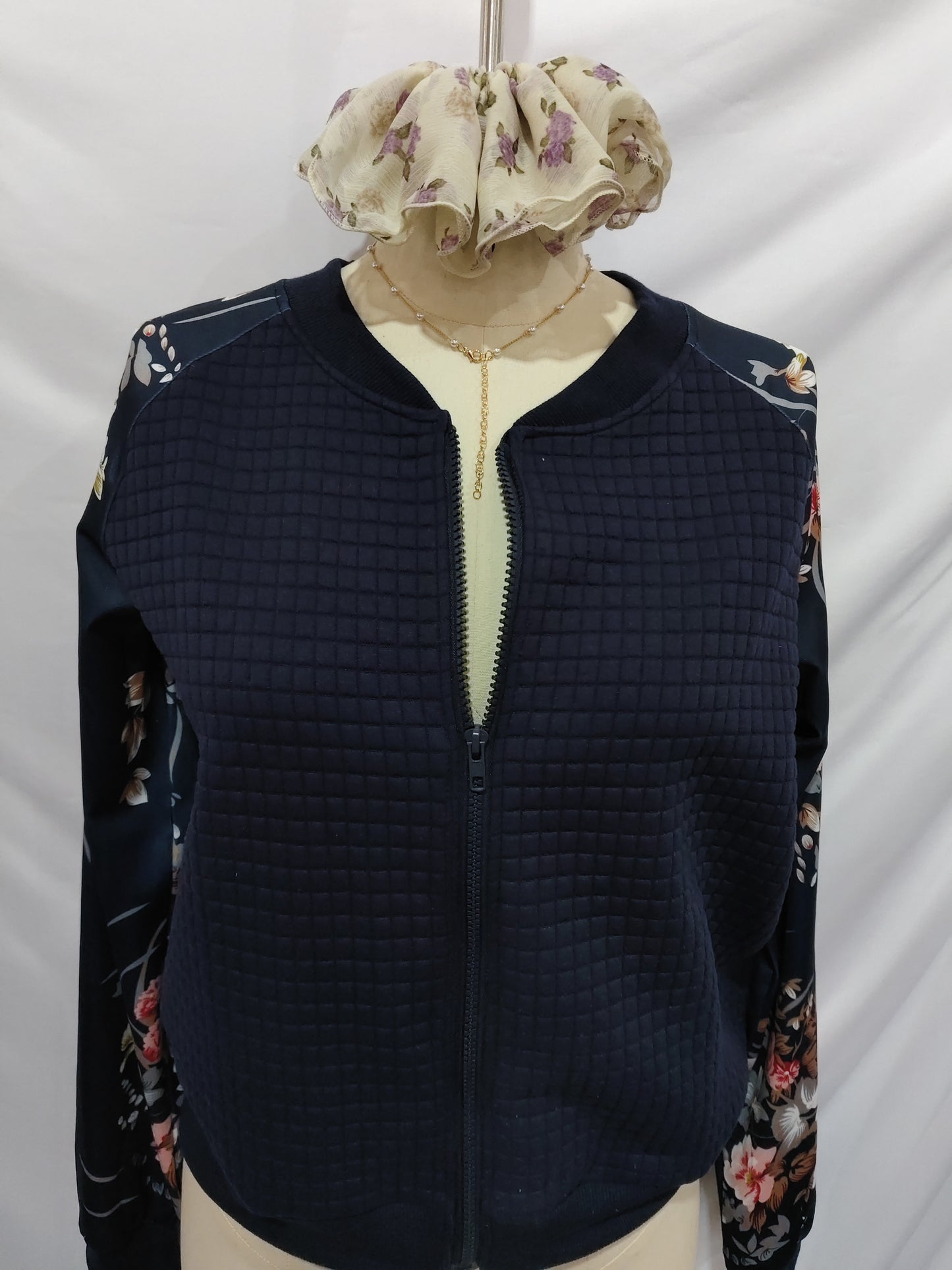 PatchGlow Printed Coat