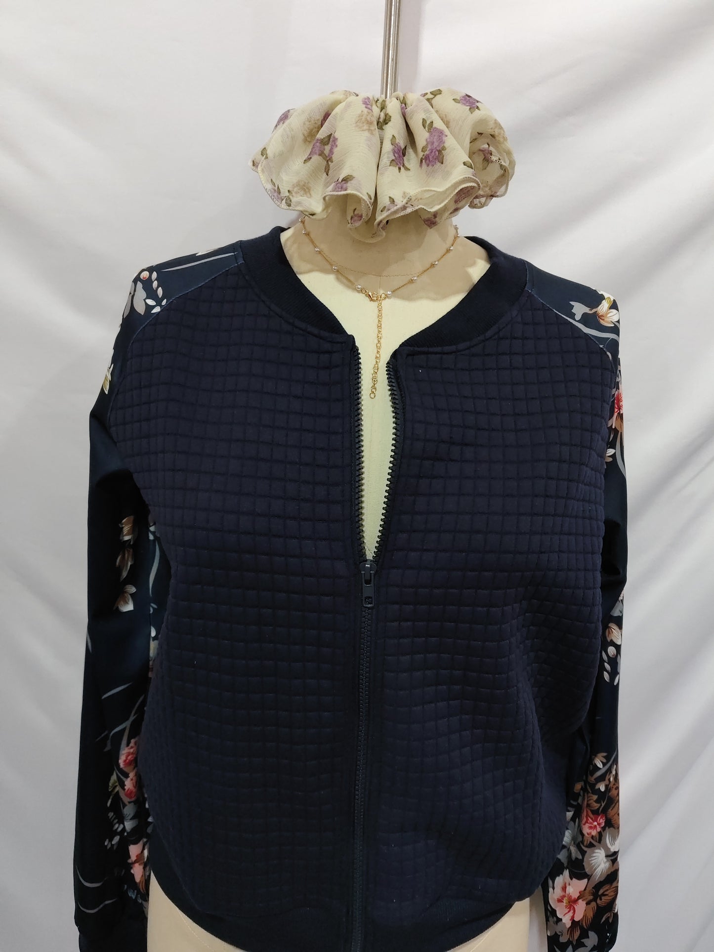 PatchGlow Printed Coat