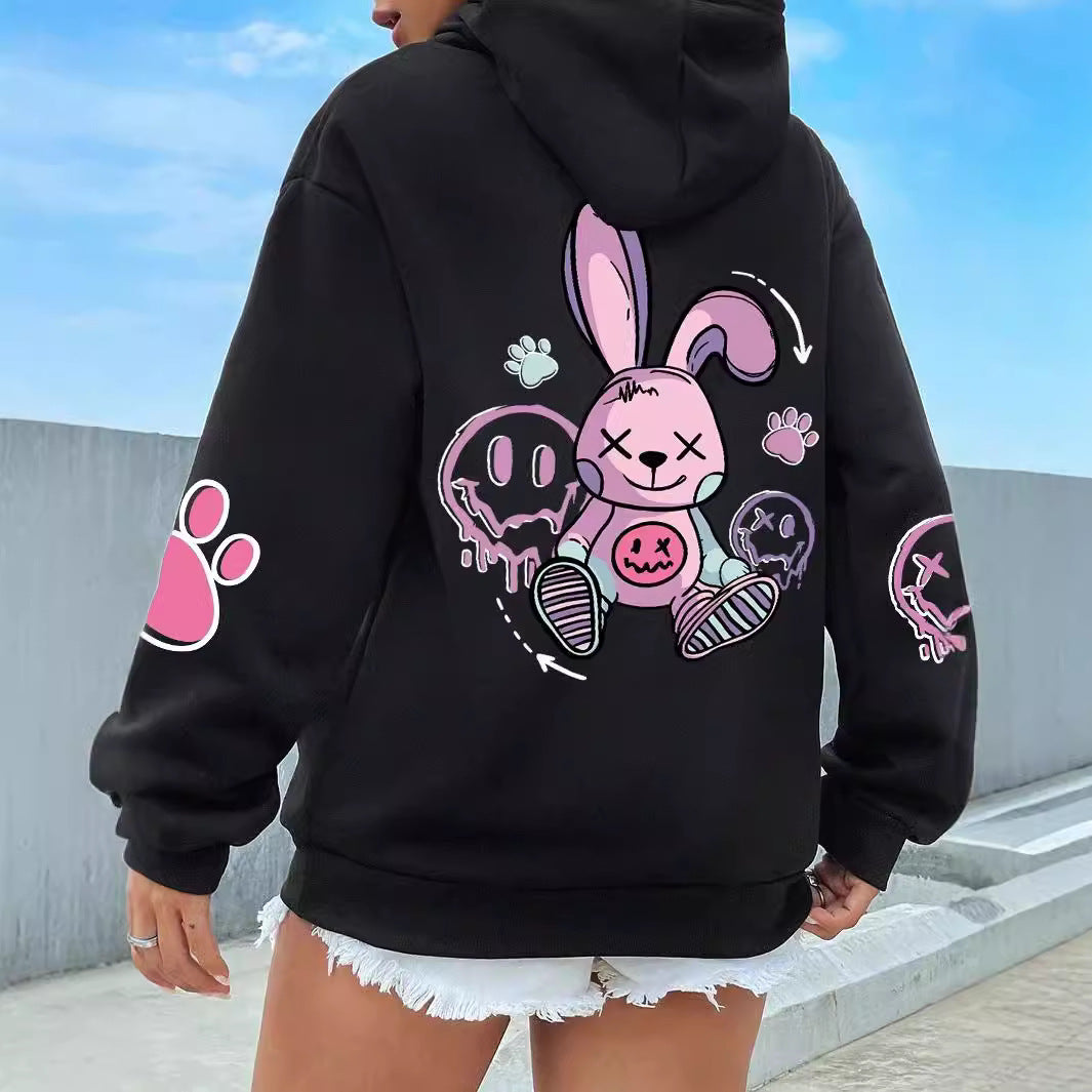 UrbanEase Printed Hoodie