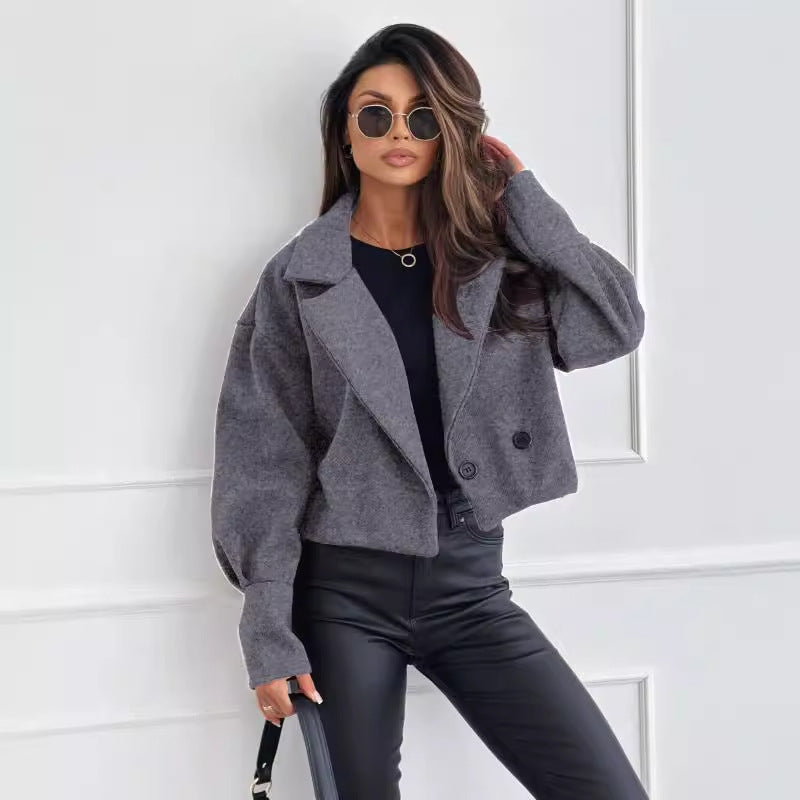 Wooluxe Collar Coat