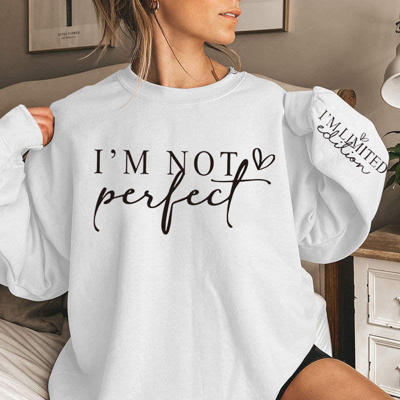 GlobalChic Letter Sweater
