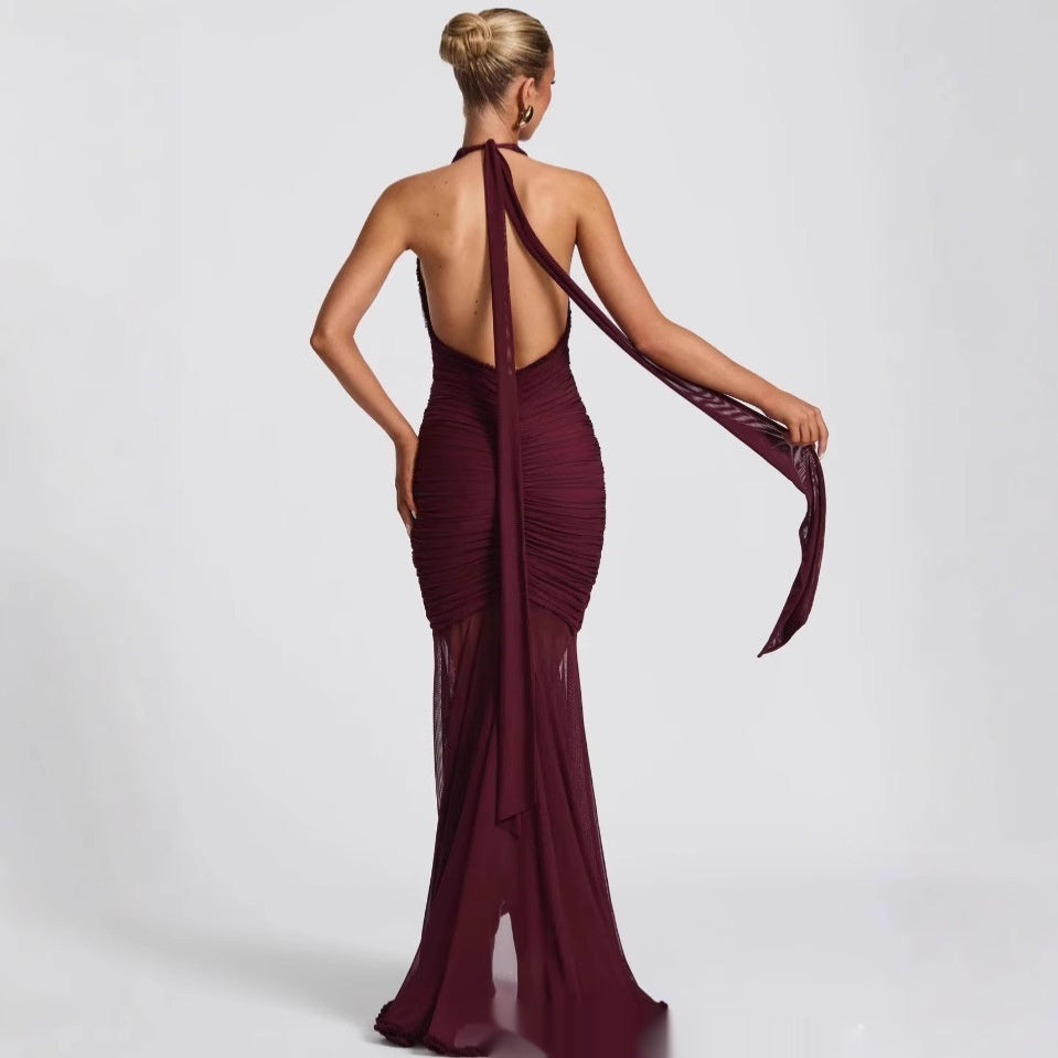 Crimson Reverie Gown