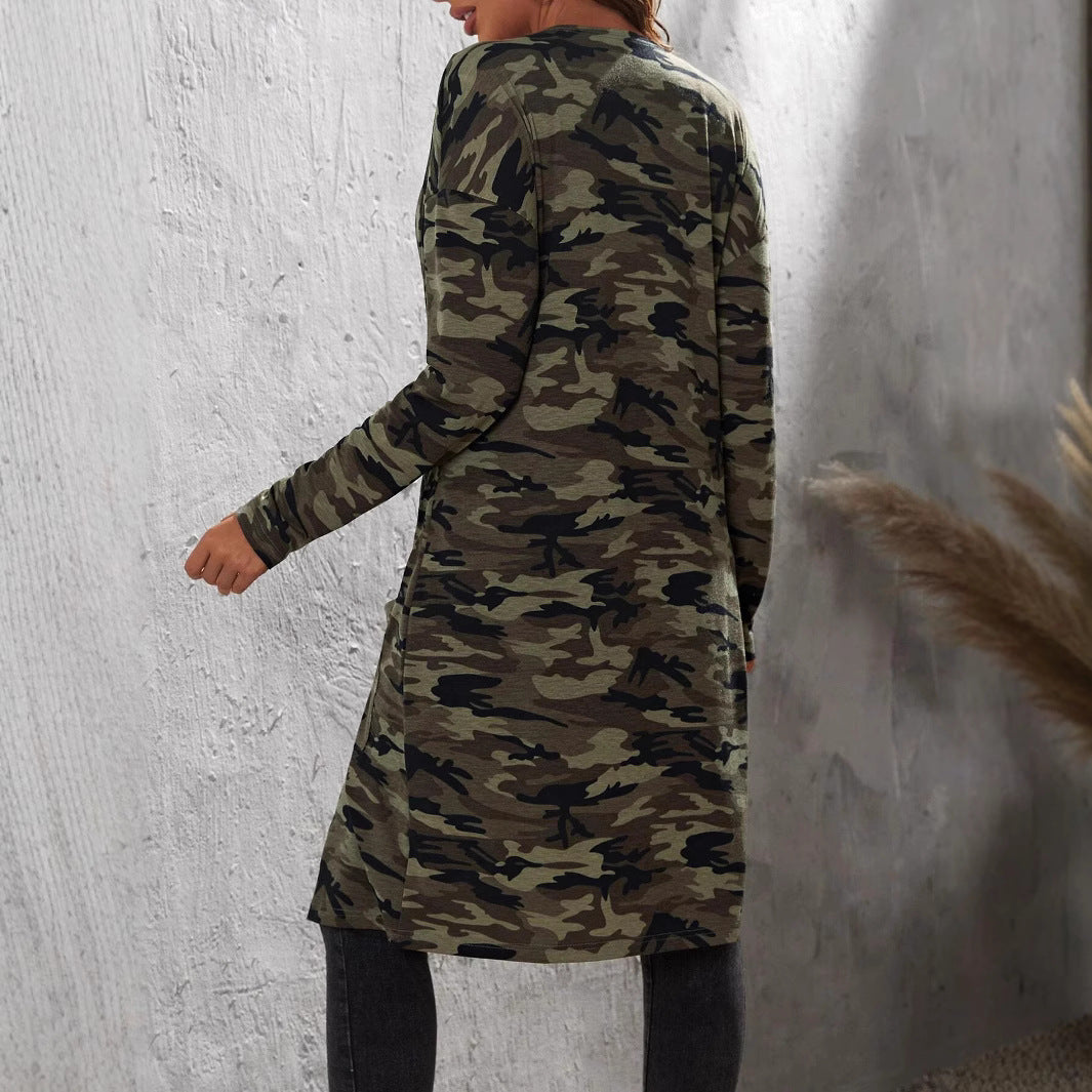 CamoChic Pocket Long Top