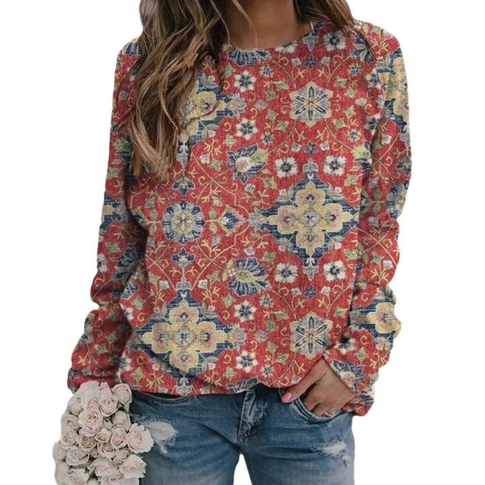 EthnoEase Retro Sweatshirt