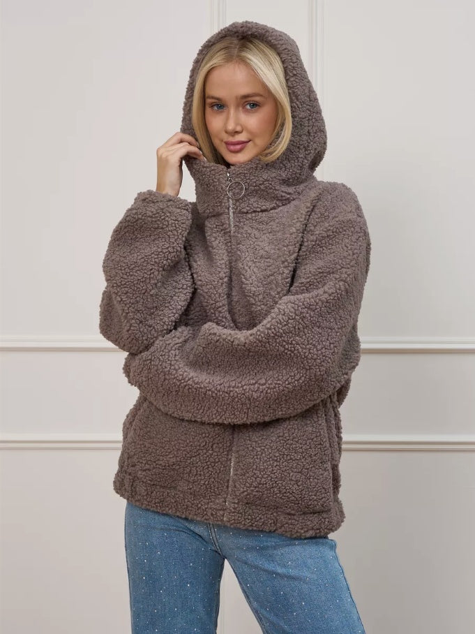 ChebuChic Zip-Up Fleece Jacket