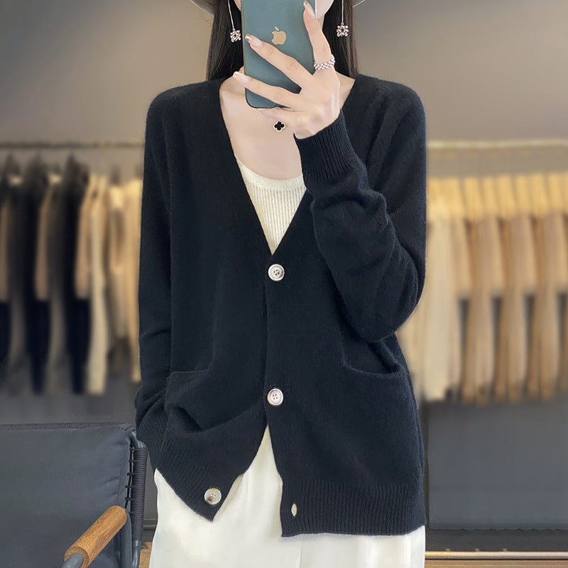 CozyChic Pocket Knit Cardigan