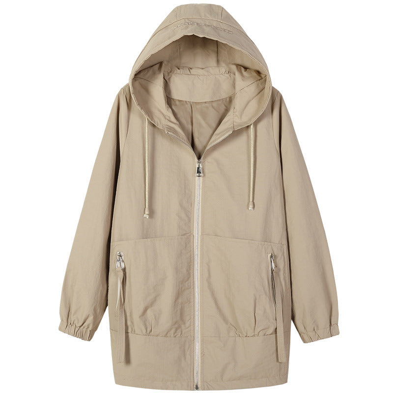 BreezyEase Short Trench Jacket