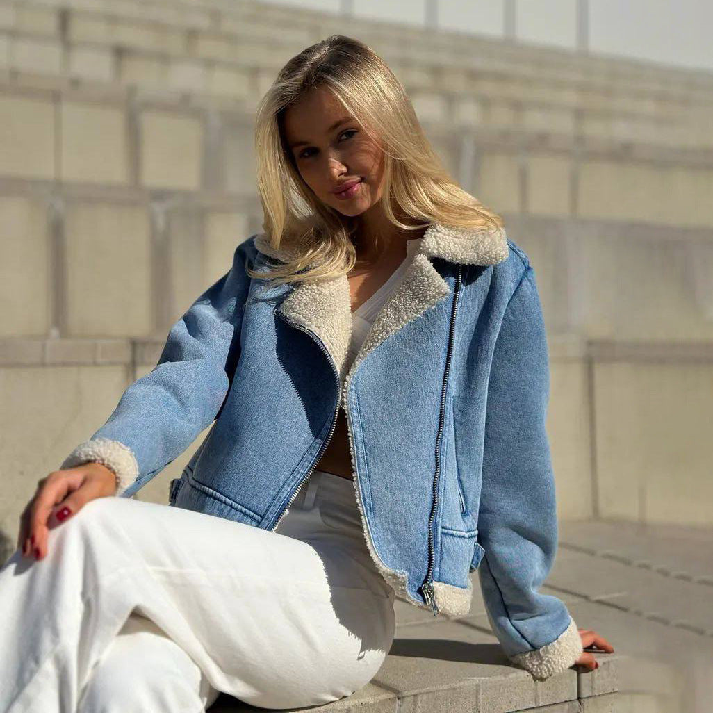Arden FleeceLuxe Denim Jacket
