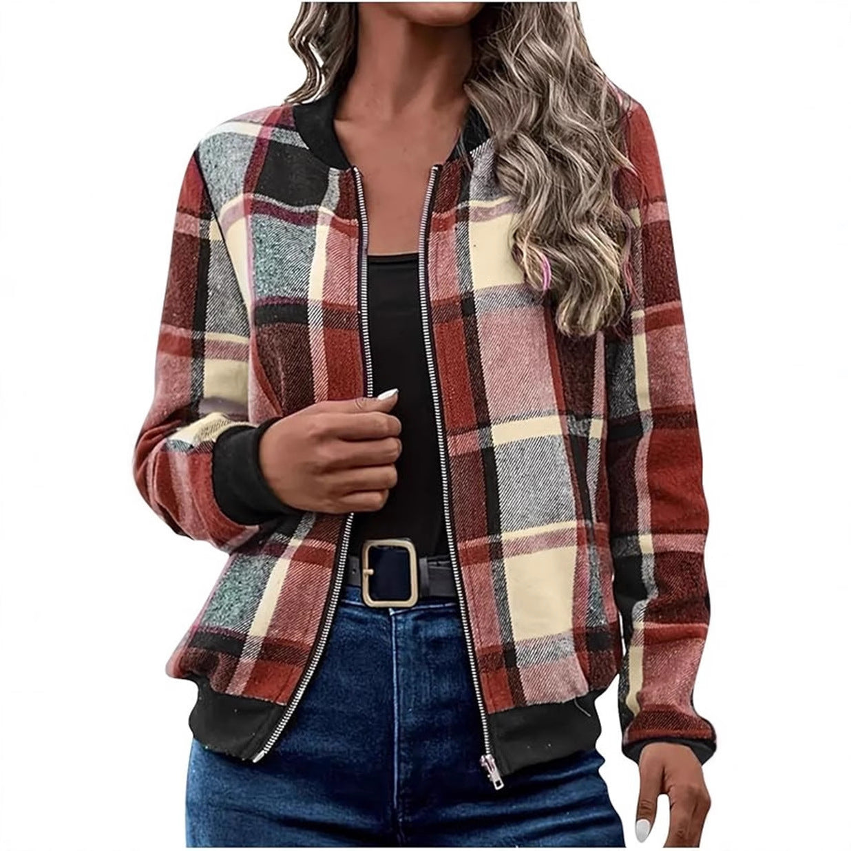 PlaidForm Commute Jacket