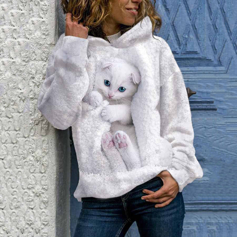 PlayfulCharm Cartoon Hoodie