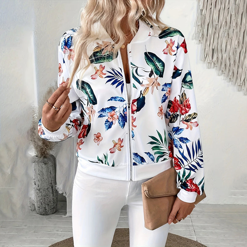 BotaniChic Zip-Up Jacket
