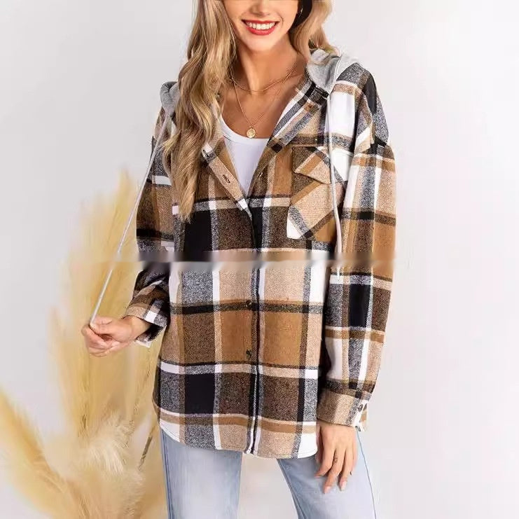 Highland Luxe Oversized Plaid Coat