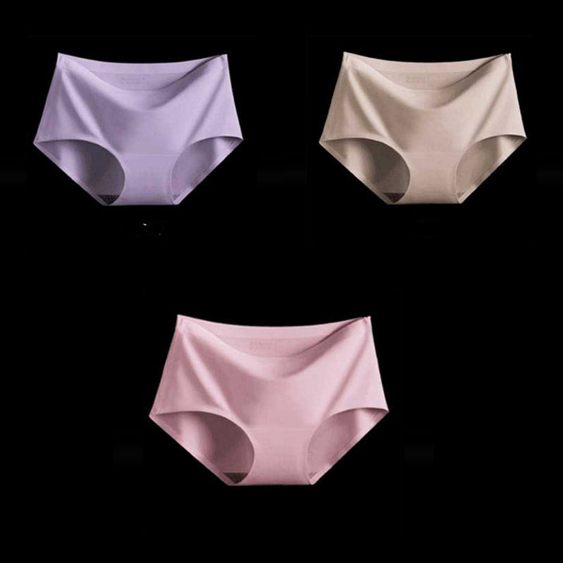 One piece ice silk seamless underwear