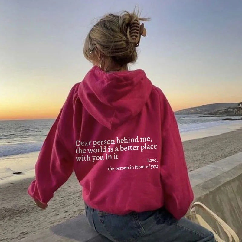 PlushScript Unisex Hoodie