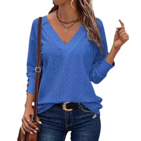 Alurette LaceCrest Blouse