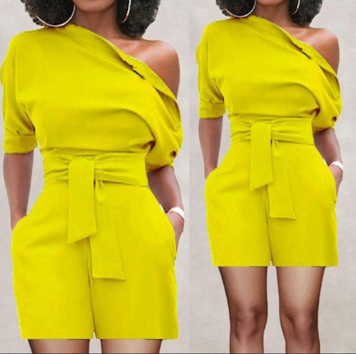 Solenya Button Romper