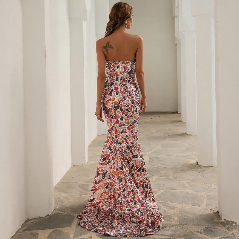 Celestara Sequin Siren Gown