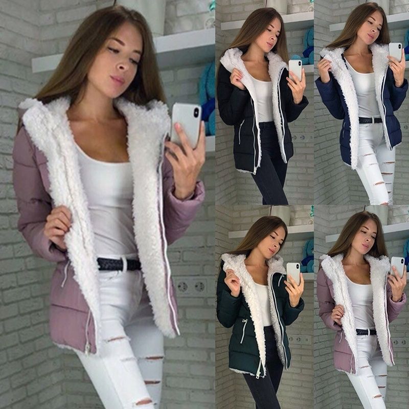 CozyCore Fleece-Lined Hooded Jacket