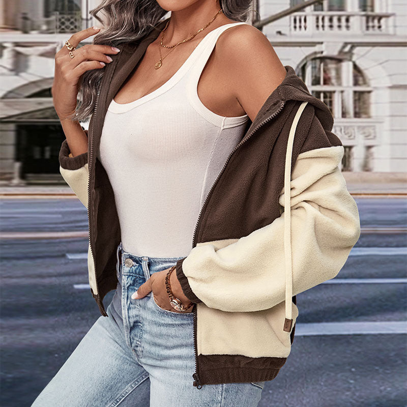 ArcticEase Fleece Zipper Cardigan