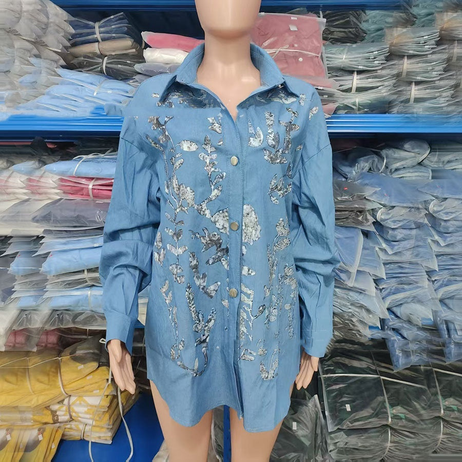 DenimGrace Plus Jacket