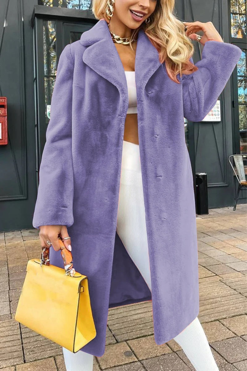 VelviLace™ Elegant Plush Coat