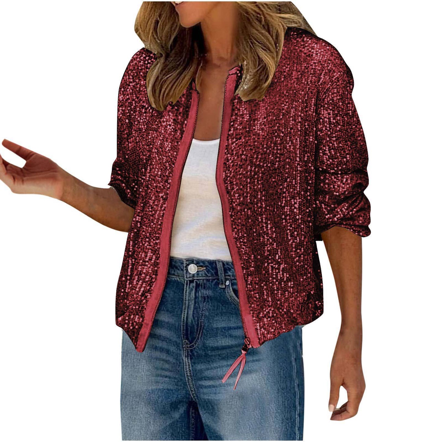 GlimmerZip Chic Jacket