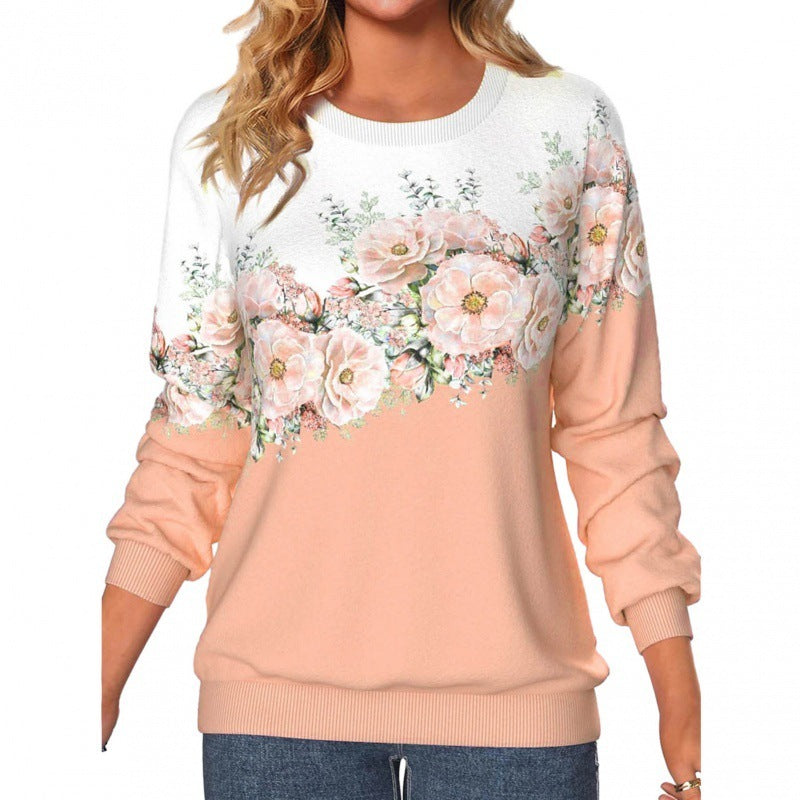 FloraGlow 3D Pullover