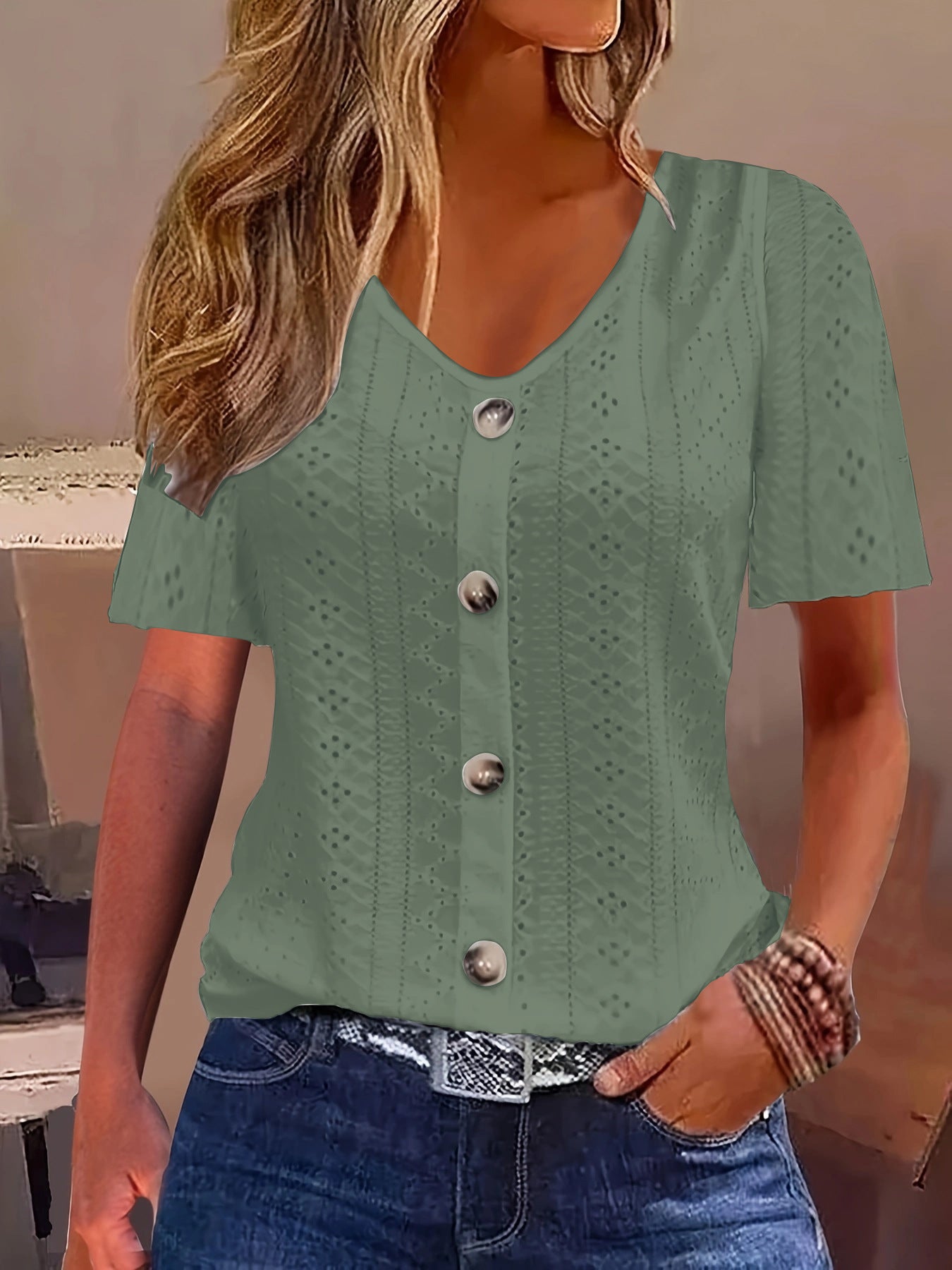 The Woven Whimsy Top