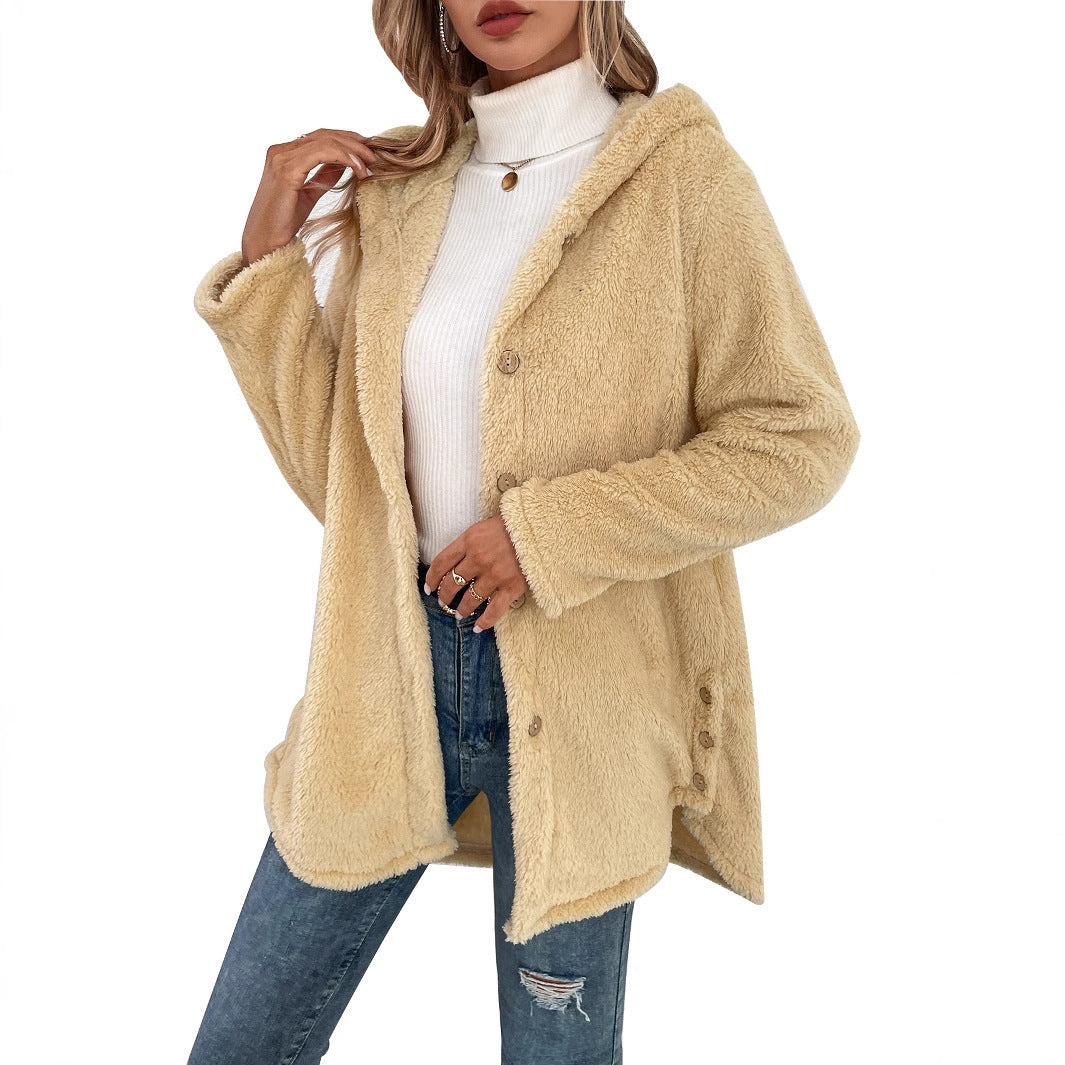 PlushEase™ Irregular Hoodie